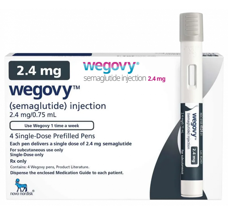 Photo of a packet of wegovy Weight Loss Injections